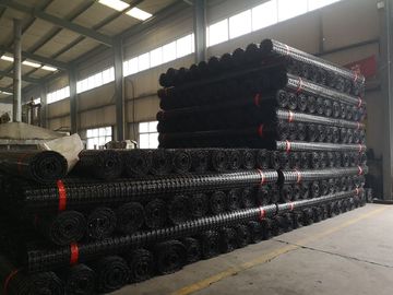 20-20 KN Pp Grid Plastic Geogrid For Base Subgrade Slope Embankment Reinforcement