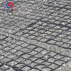 Polypropylene Biaxial Extruded Plastic Geogrid For Retaining Walls 50 M / 100m