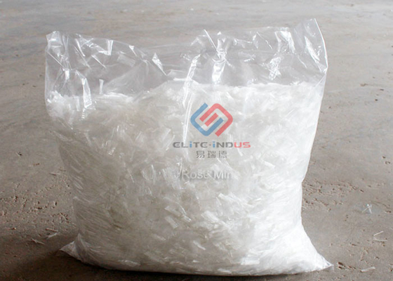 Glossy Surface Treatment Polymer Micro Fiber Fibrillated White For Construction