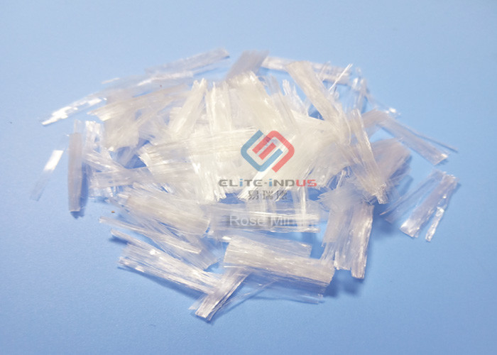 Glossy Surface Treatment Polymer Micro Fiber Fibrillated White For Construction