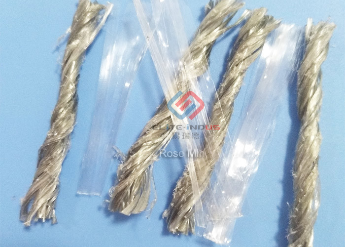 54mm Concrete Reinforcement Ground Enhancing Pp Macro Fiber